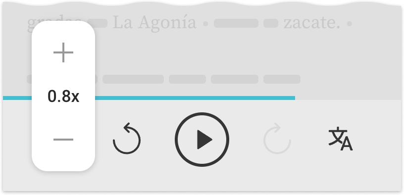 Speed control mobile screenshot